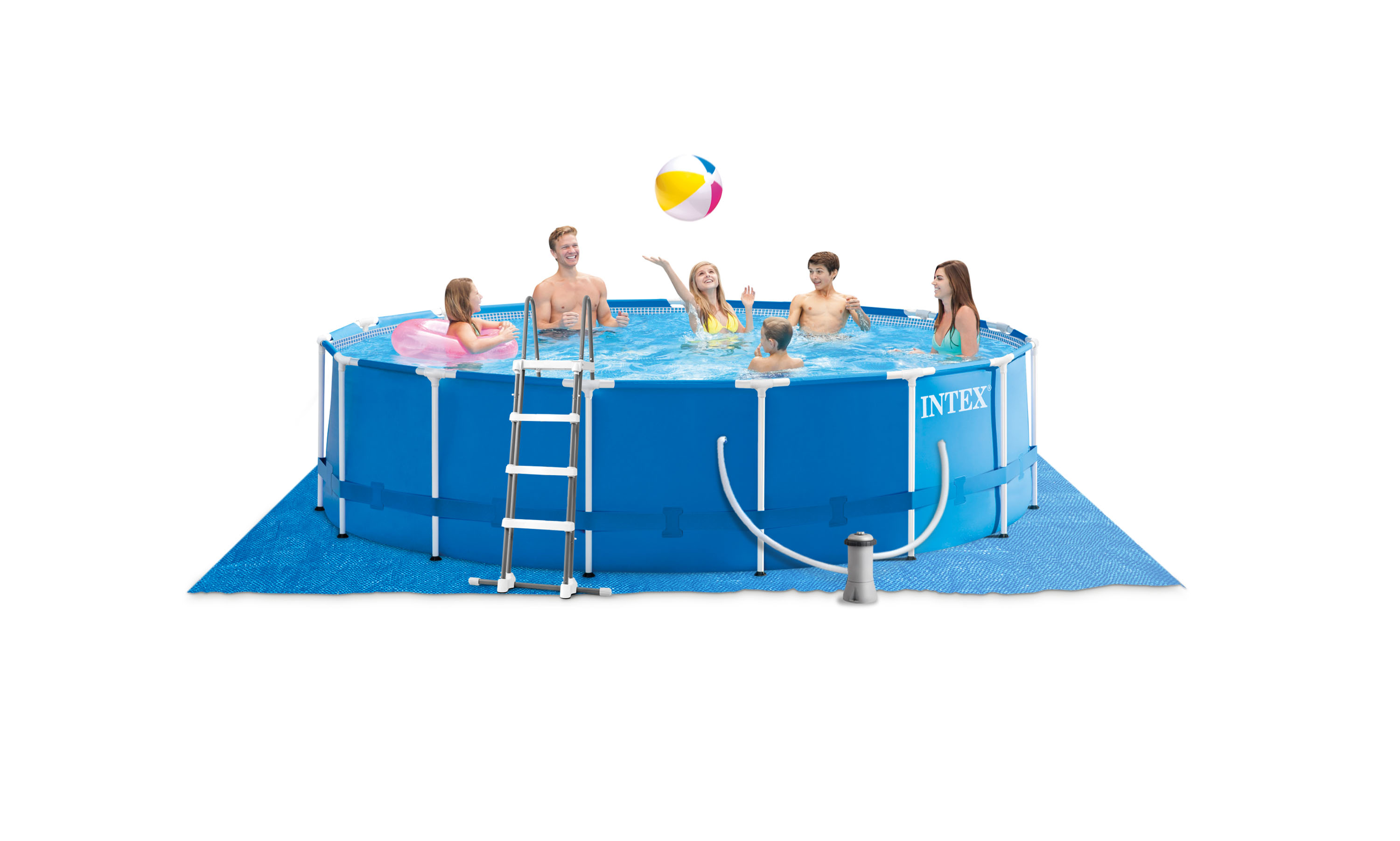 Metaal Frame Pool