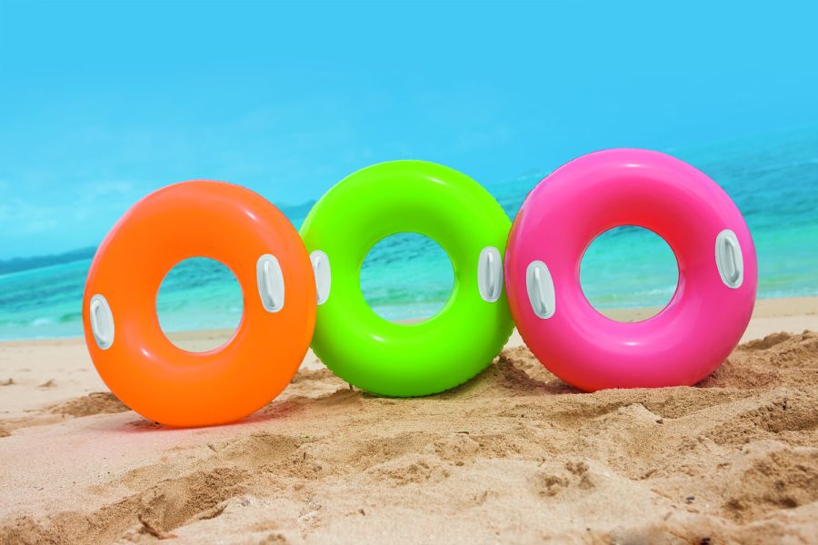 Intex Grote zwemband met handvaten Hi-Gloss Tube