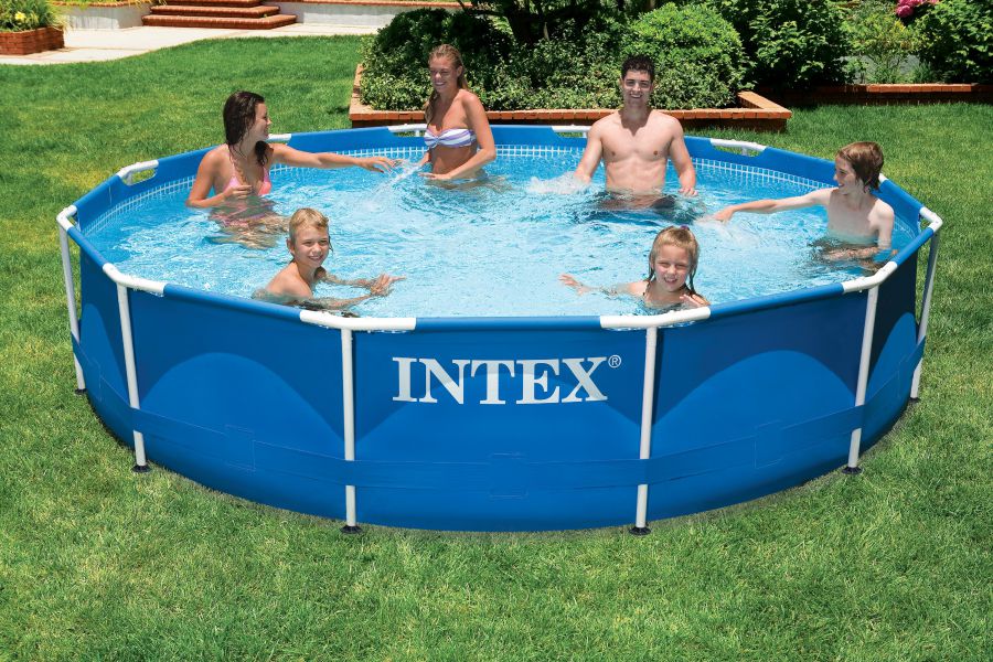 Intex Metaal Frame Pool 366x76 cm.