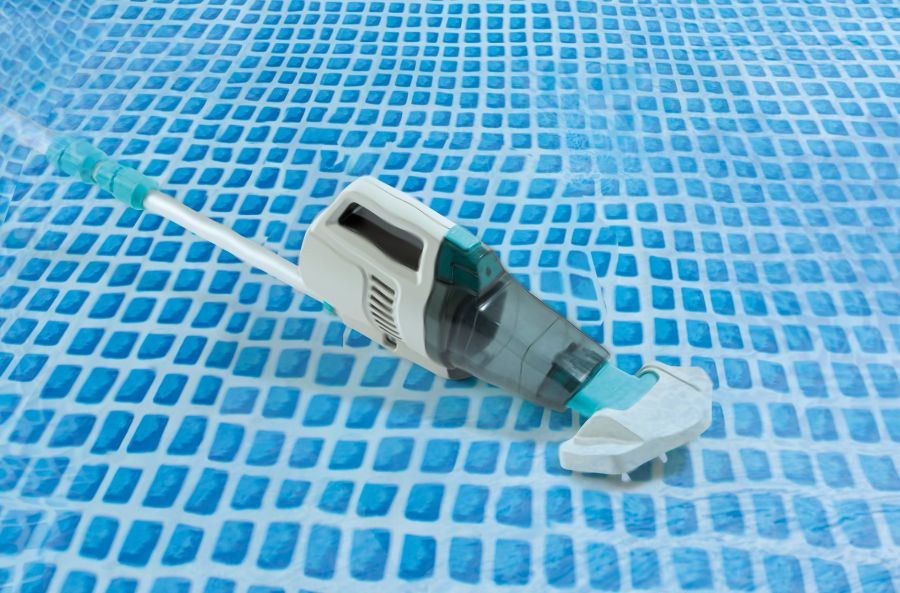 Intex elektrische oplaadbare zwembadstofzuiger ZR200