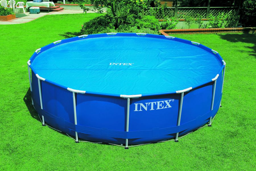 Intex solardeken voor de Ultra Metaal Frame Pool van 457 cm.