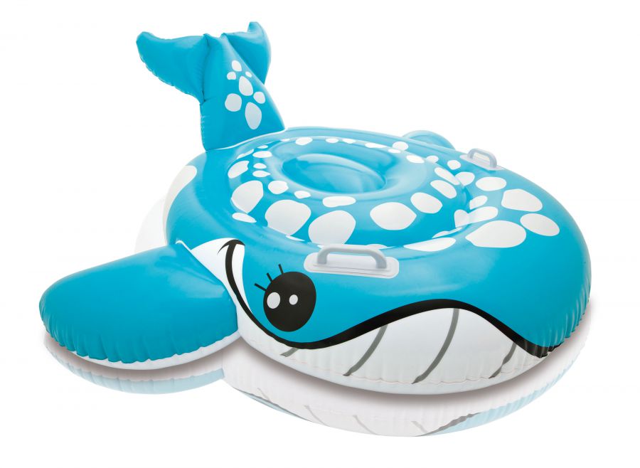 Intex Blauwe Walvis Ride-On